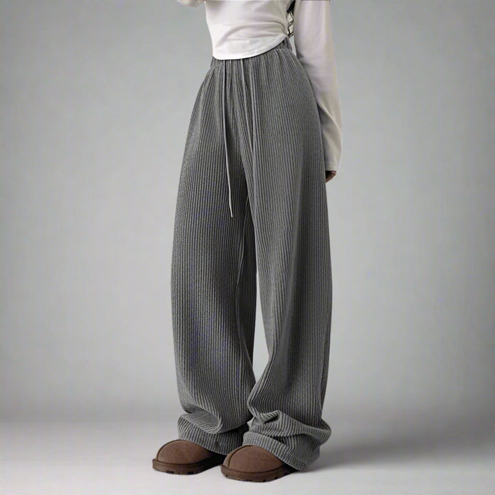 Velorin™ Corduroy Lace-Up Pants