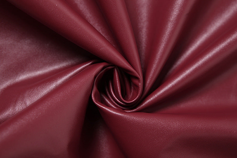 Éloura PU Leather Party Dress