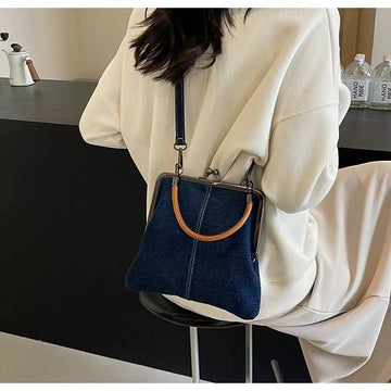 Selvara™ Handmade Denim Crossbody Bag