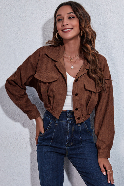 Corduroy Short Jacket