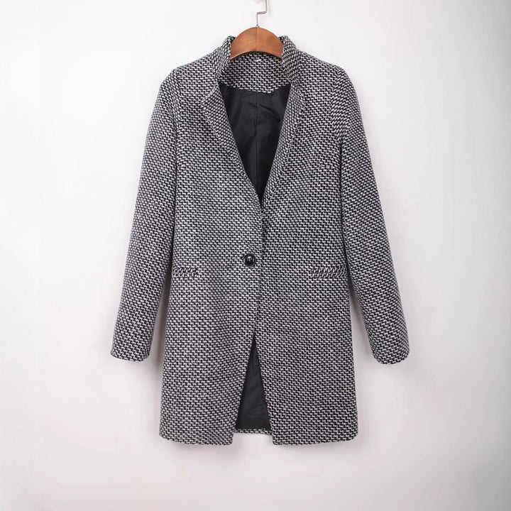 Veyra Houndstooth Coat
