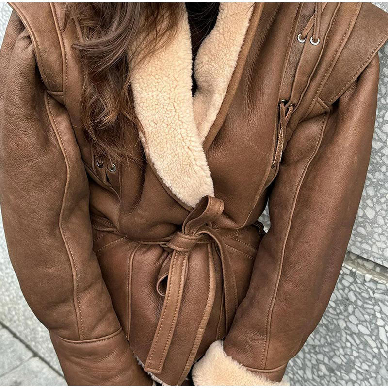 Vessira™ Belted Winter Coat