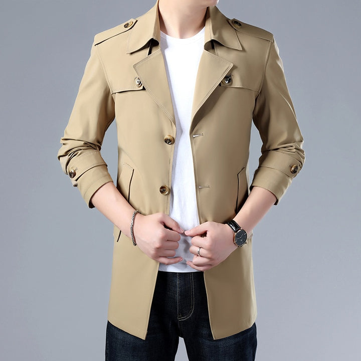 Aelivor™ Men’s Trench Coat