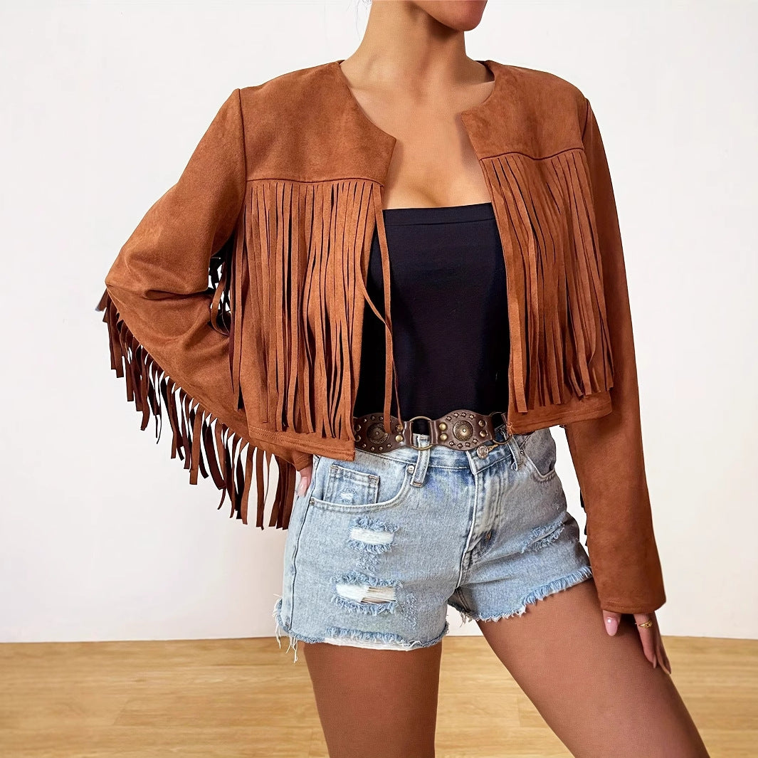 Solvane Fringe Jacket
