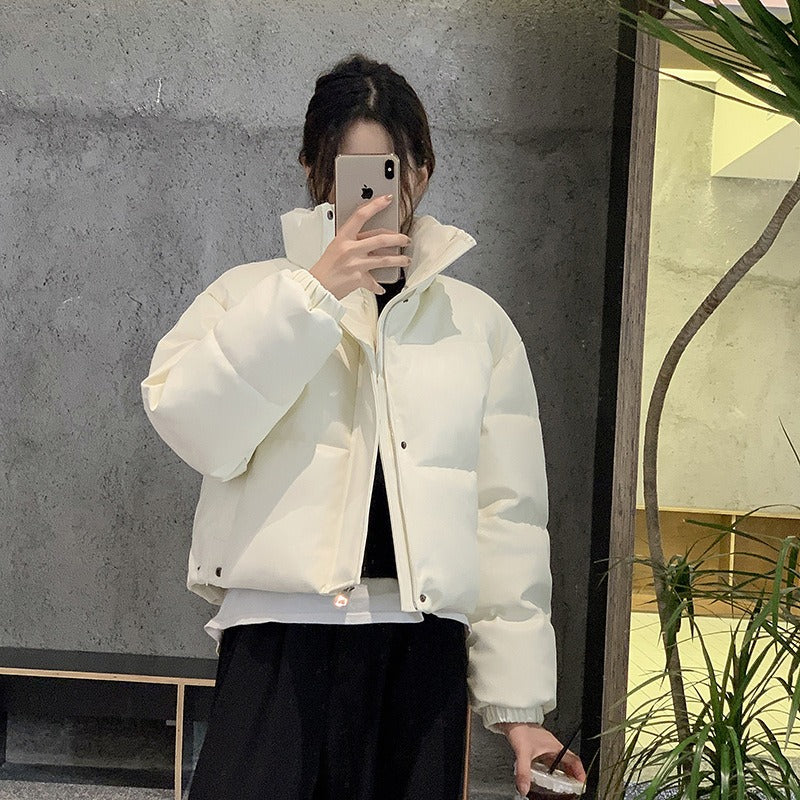 Calvera™ Quilted PU Parka Jacket