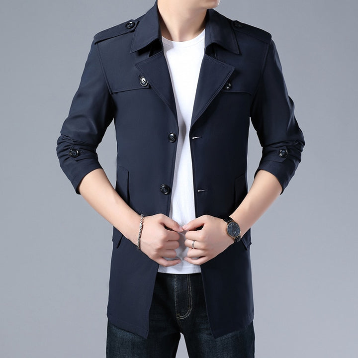 Aelivor™ Men’s Trench Coat
