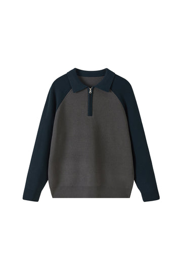 Lovan Men’s Half-Zip Polo