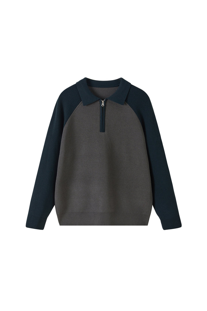 Lovan Men’s Half-Zip Polo