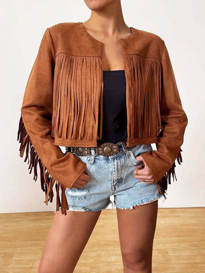 Solvane Fringe Jacket
