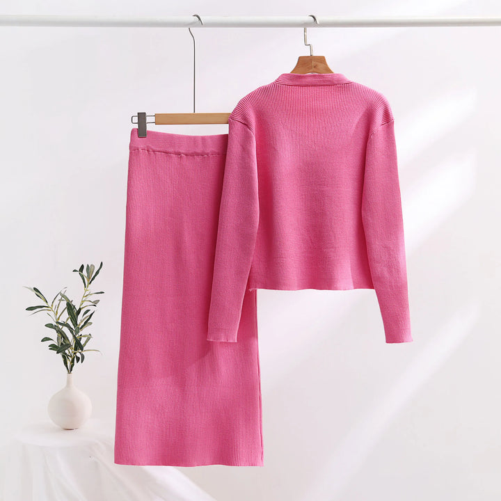 Veloria™ Viscose Knitted Two-Piece Suit