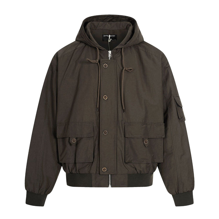 Lyverra™ Vintage Multi-Pocket Lyocell Coat