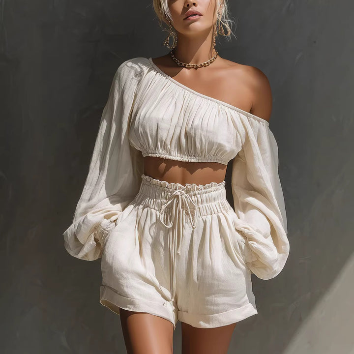 Sorelia Ensemble Short Asymétrique