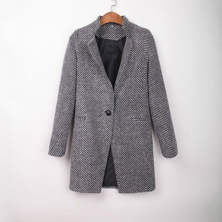 Veyra Houndstooth Coat