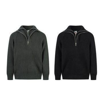 Rivo Loose Zip Sweater