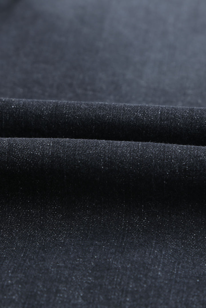 Vyretta Distressed Straight Denim