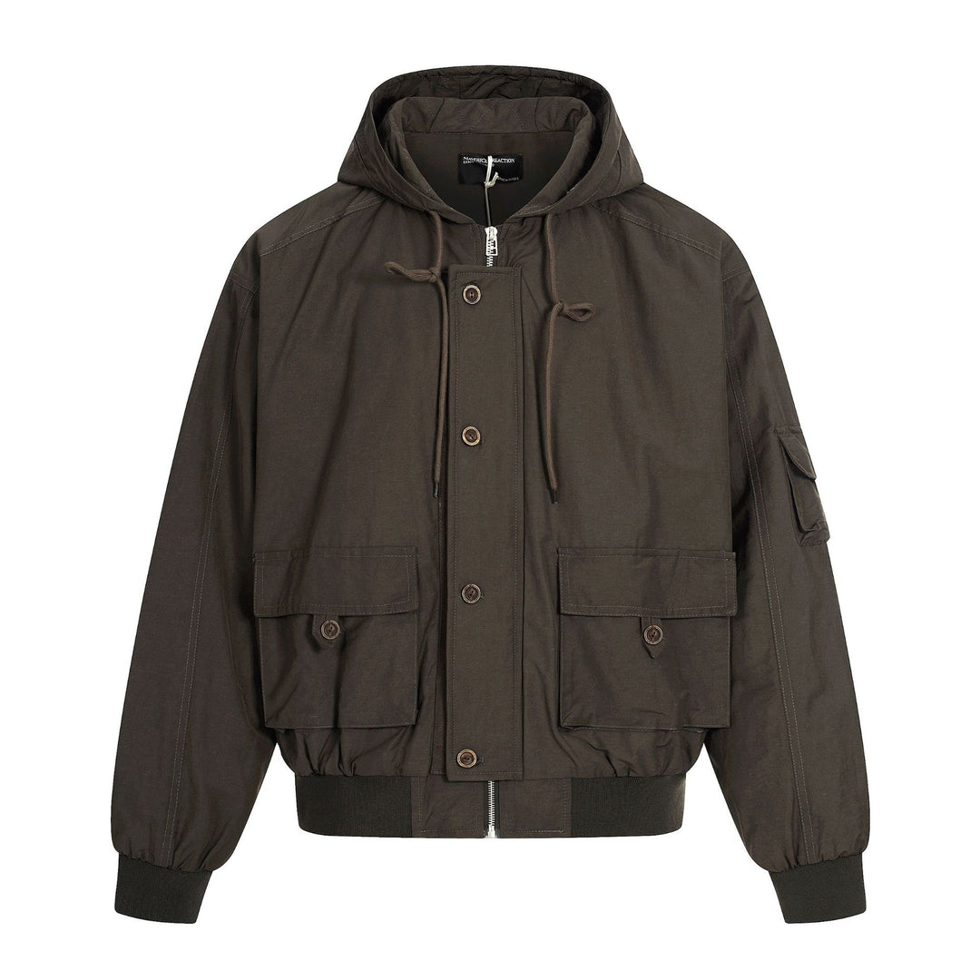 Lyverra™ Vintage Multi-Pocket Lyocell Coat