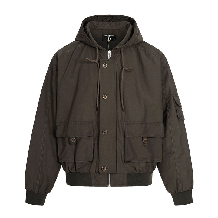 Lyverra™ Vintage Multi-Pocket Lyocell Coat