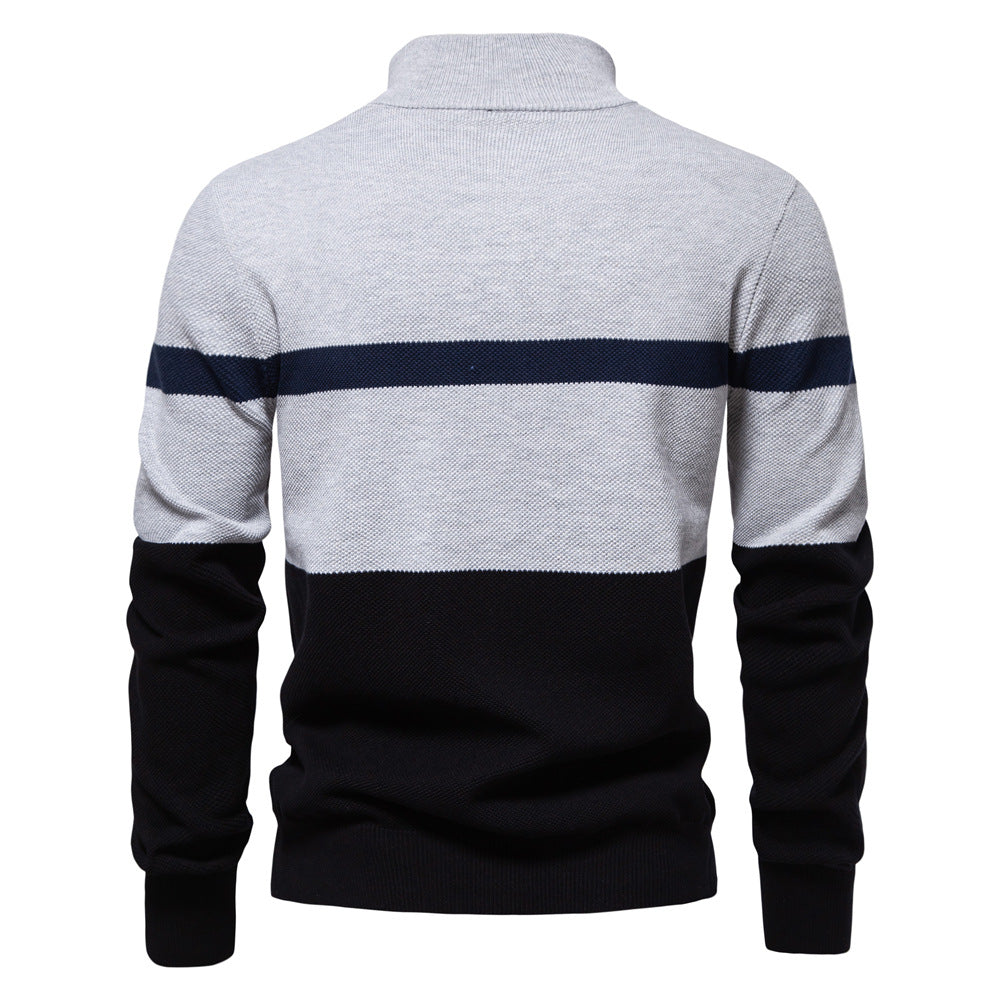 Arden Men’s Colorblock Zip Sweater