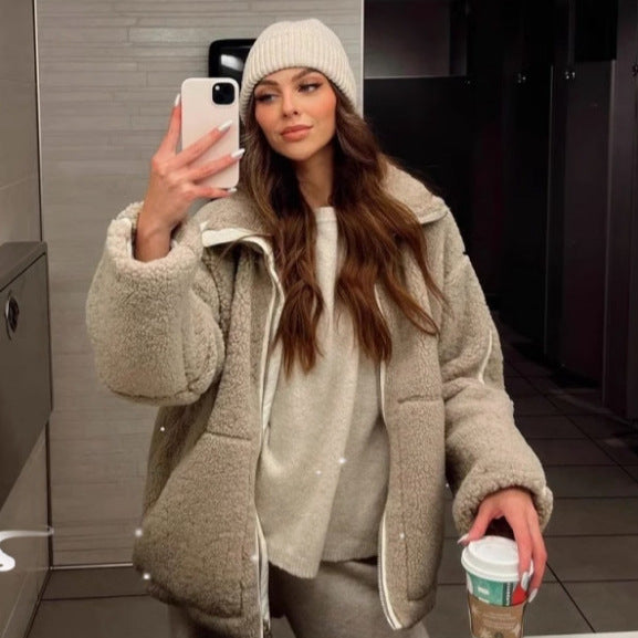 Thyra™ Teddy Velvet Outdoor Jacket