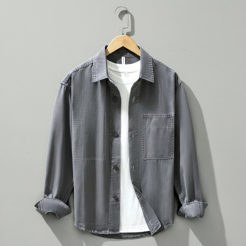 Derrin™ Men’s Relaxed Cotton Shirt