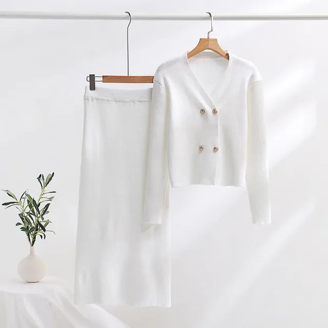 Veloria™ Viscose Knitted Two-Piece Suit