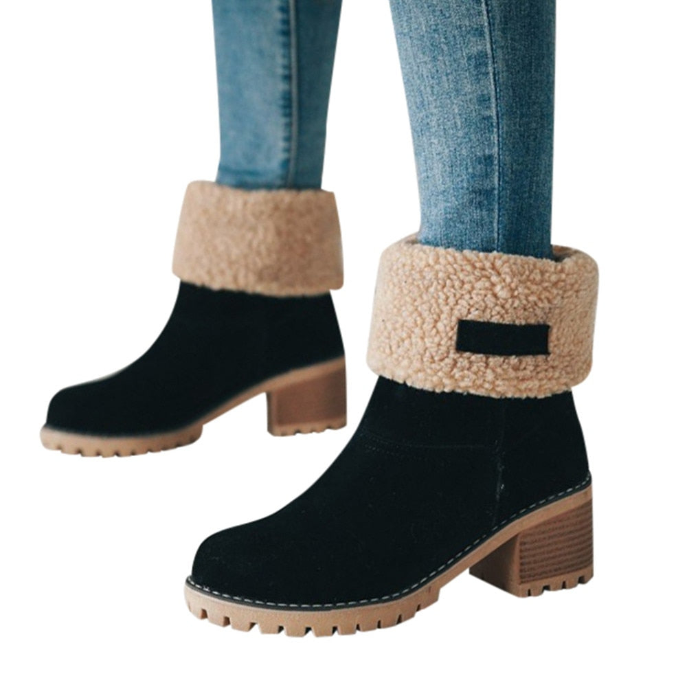 Elvessa™ Warm Flock Snow Boots
