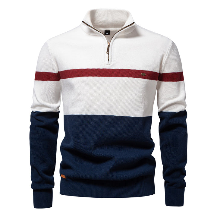 Arden Men’s Colorblock Zip Sweater