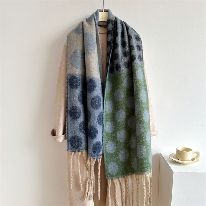 Allegra Polka Dots Scarf