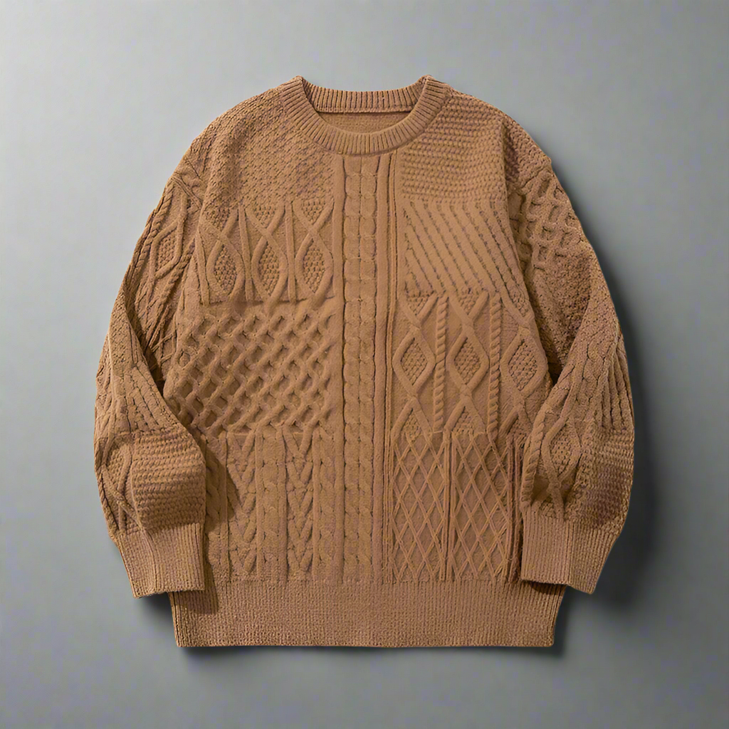 Morven™ Cable Knit Crew Sweater