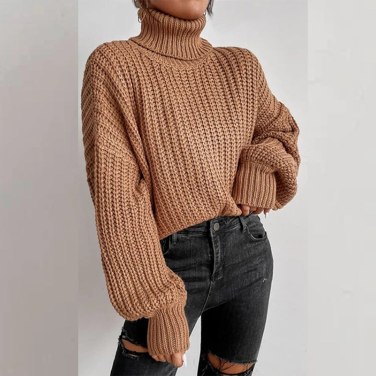 Chainra™ Knitted Turtleneck Sweater