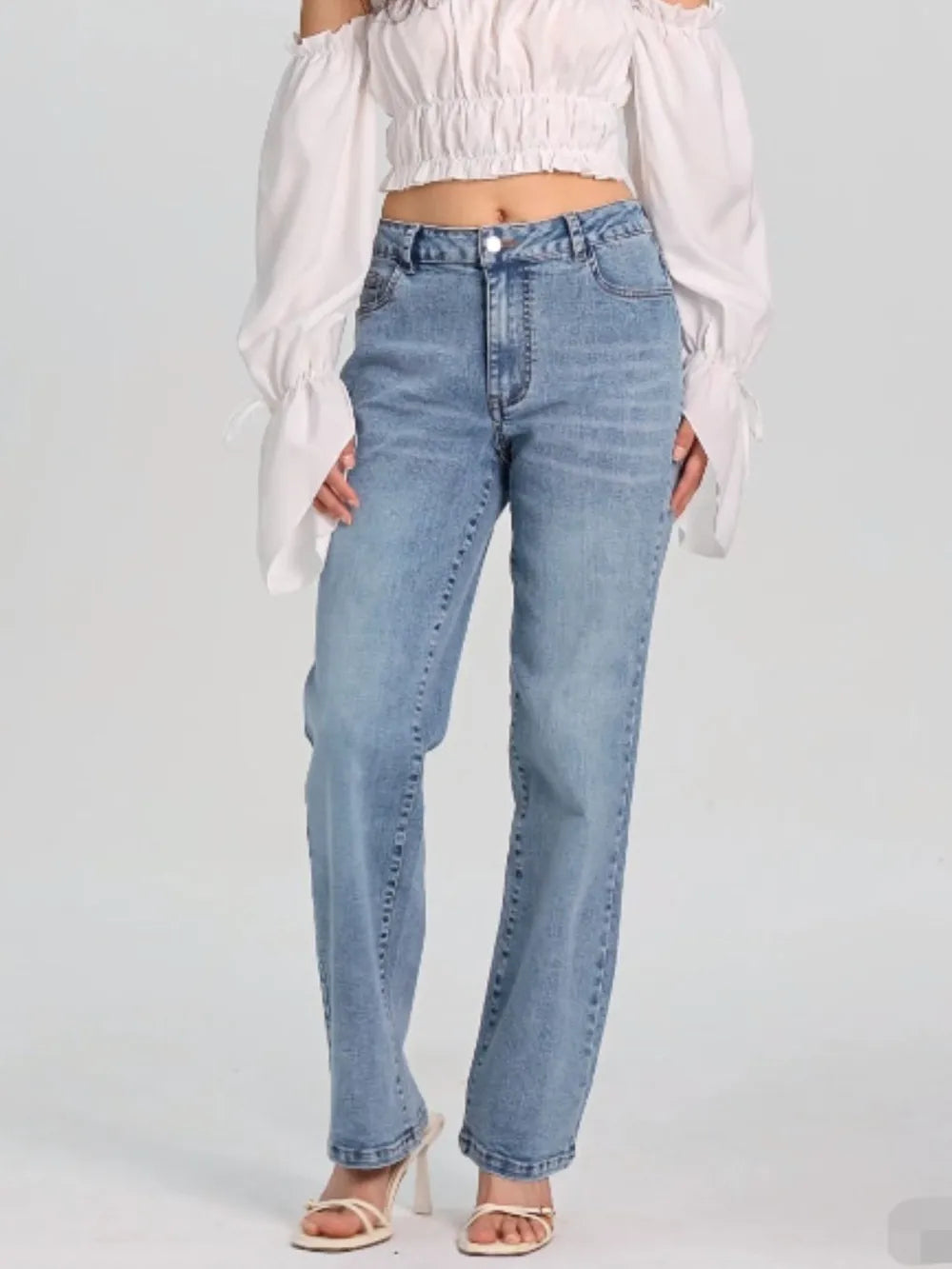 Belvienne Straight Denim