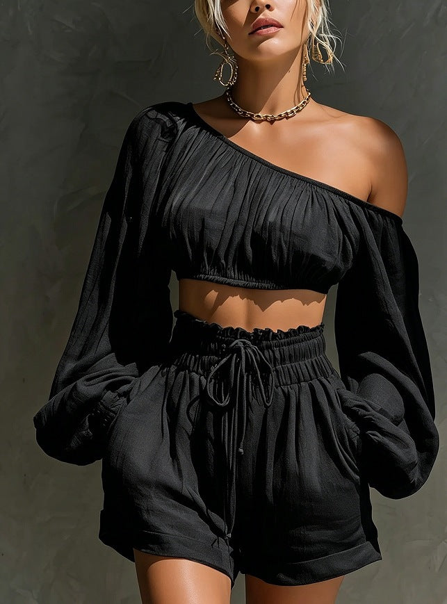 Sorelia Ensemble Short Asymétrique