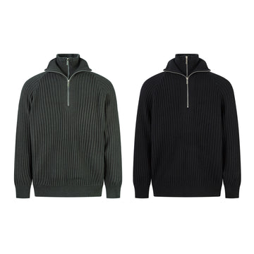 Rivo Loose Zip Sweater