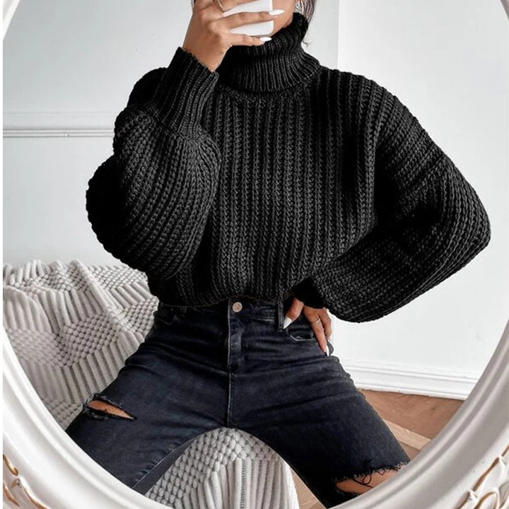 Chainra™ Knitted Turtleneck Sweater