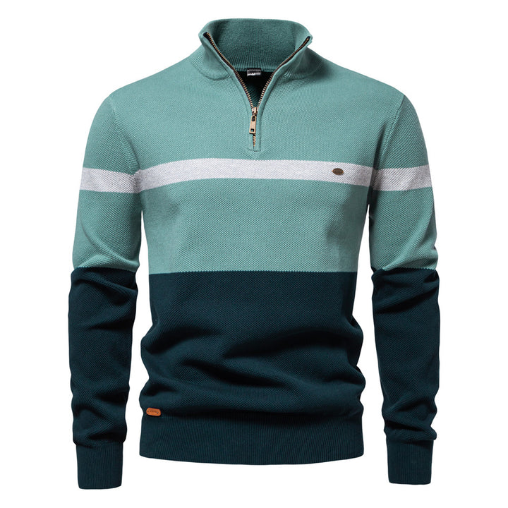Arden Men’s Colorblock Zip Sweater
