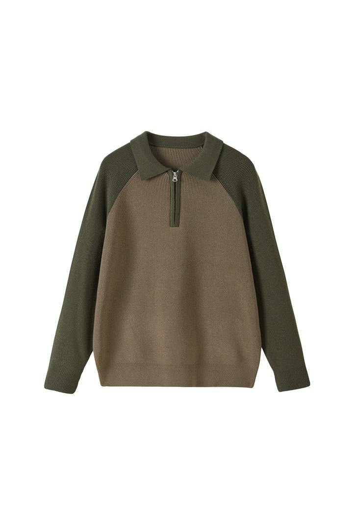 Lovan Men’s Half-Zip Polo