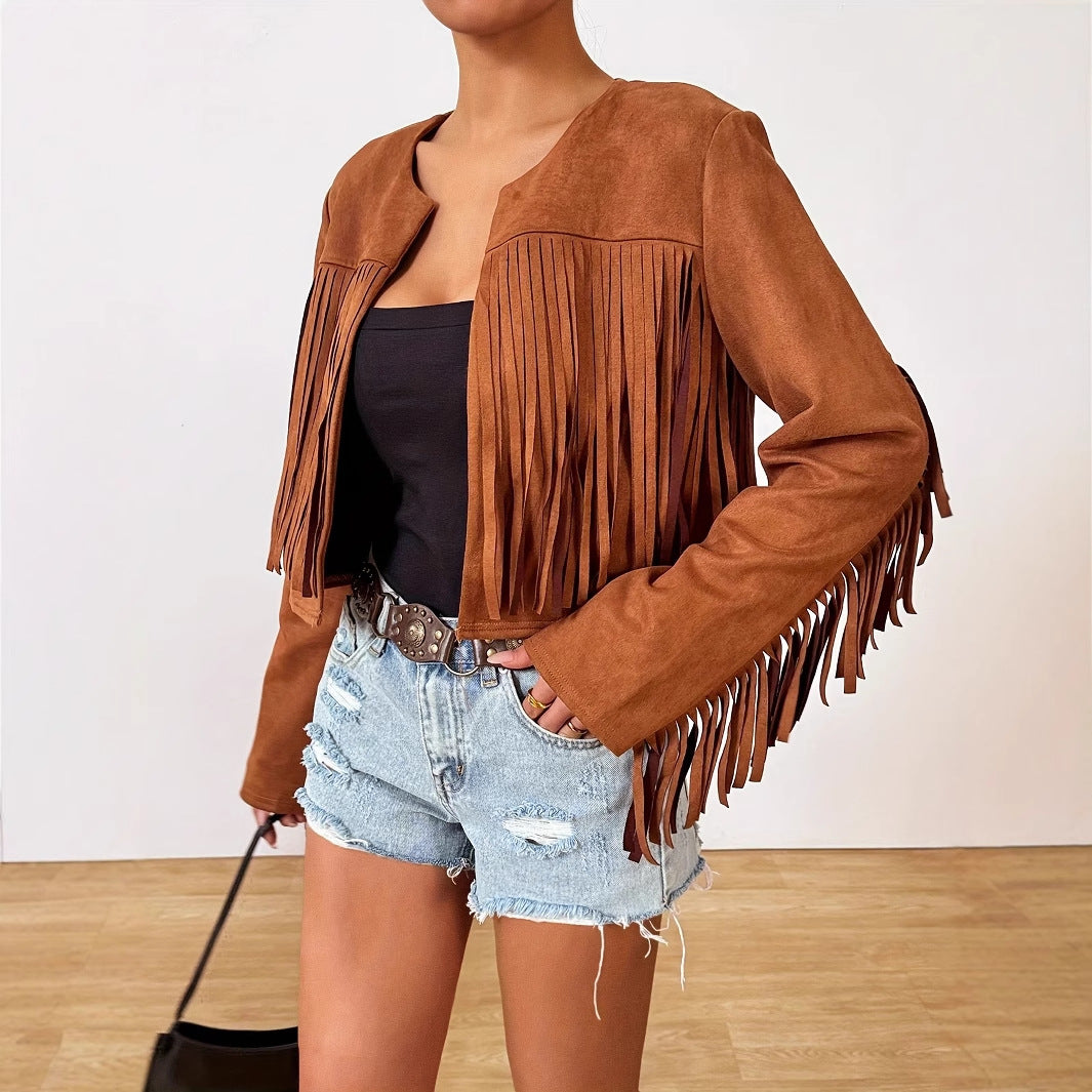 Solvane Fringe Jacket