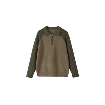 Lovan Men’s Half-Zip Polo