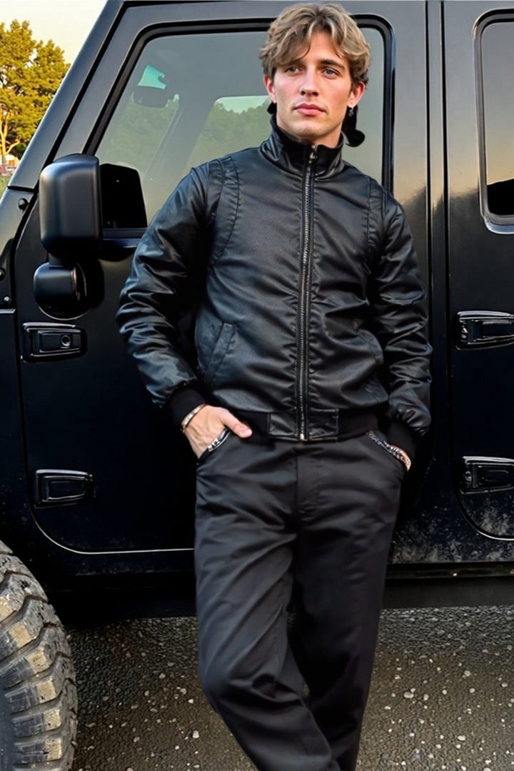 Ravere™ Heavyweight PU Leather Jacket