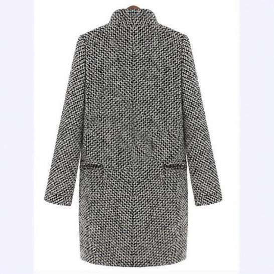 Veyra Houndstooth Coat