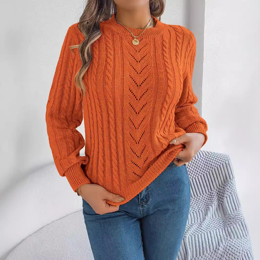 Cavelle Textured Knit Sweater