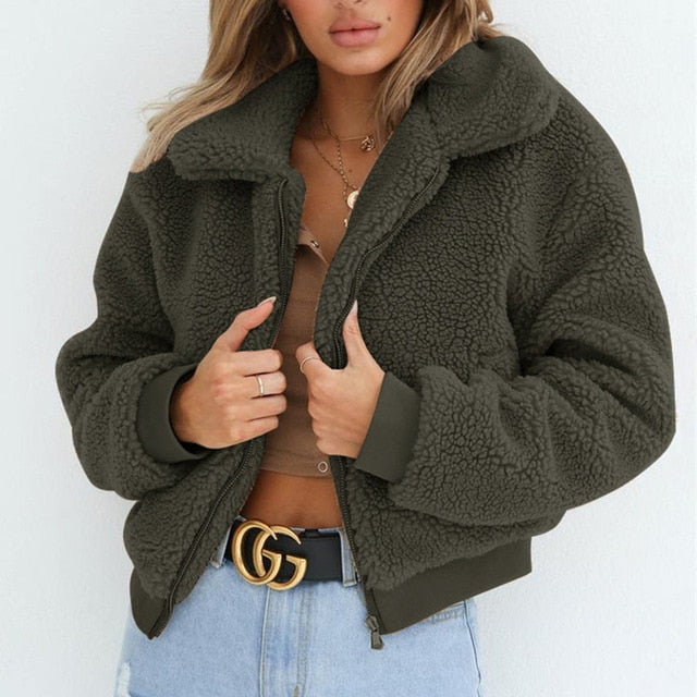 Sylvar™ Faux Fur Teddy Coat