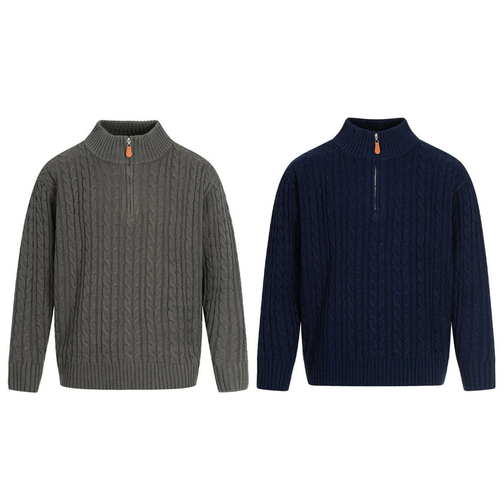 Lino Men’s Knit Zip Sweater