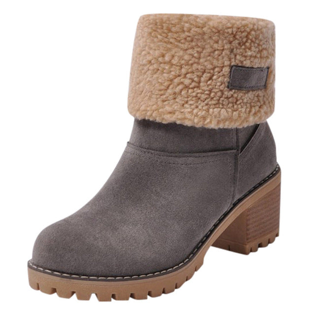 Elvessa™ Warm Flock Snow Boots
