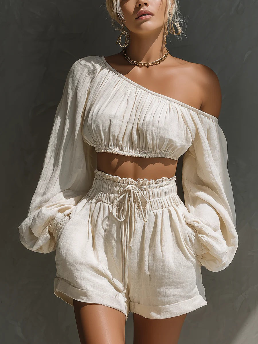 Sorelia Ensemble Short Asymétrique