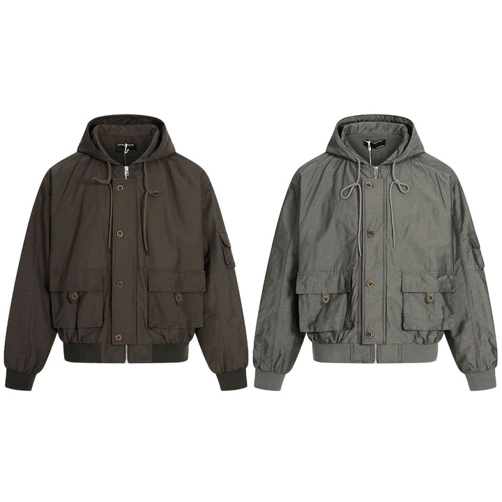 Lyverra™ Vintage Multi-Pocket Lyocell Coat