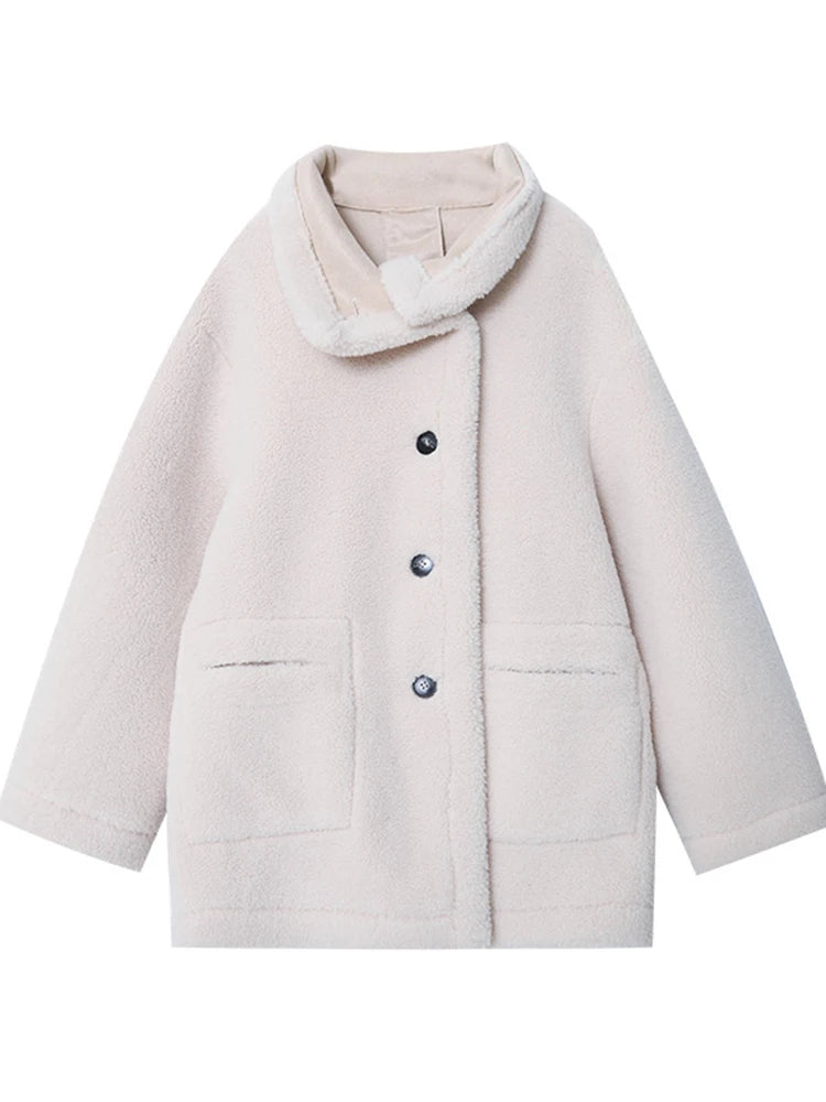 Elvaya™  Lamb Wool Silhouette Jacket