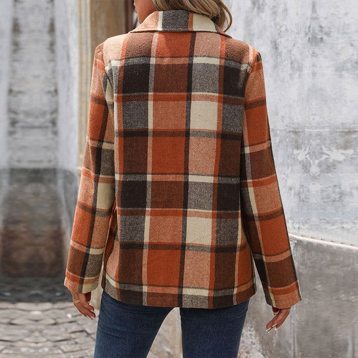 Lunvera™ Plaid Vintage Blazer