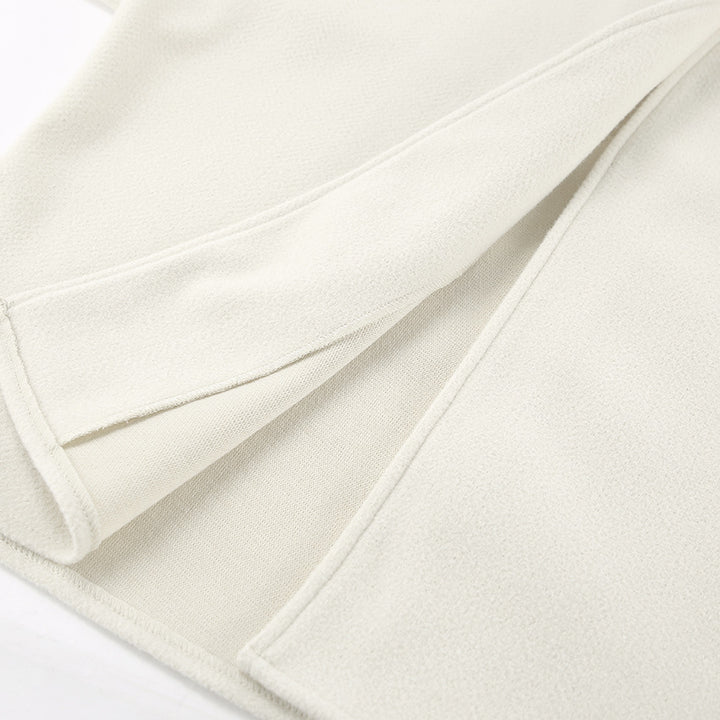 Aurelin™ V-Neck Woolen Short Jacket