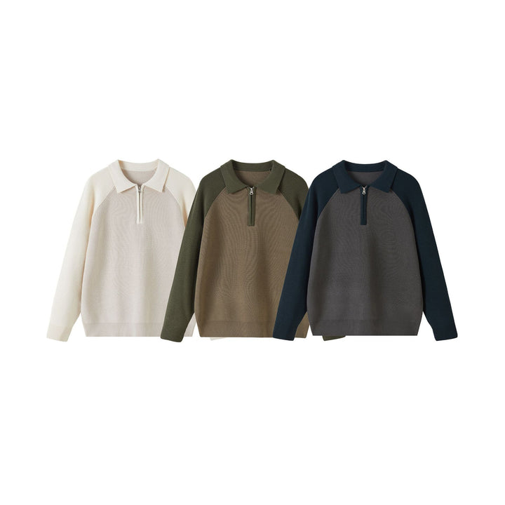 Lovan Men’s Half-Zip Polo